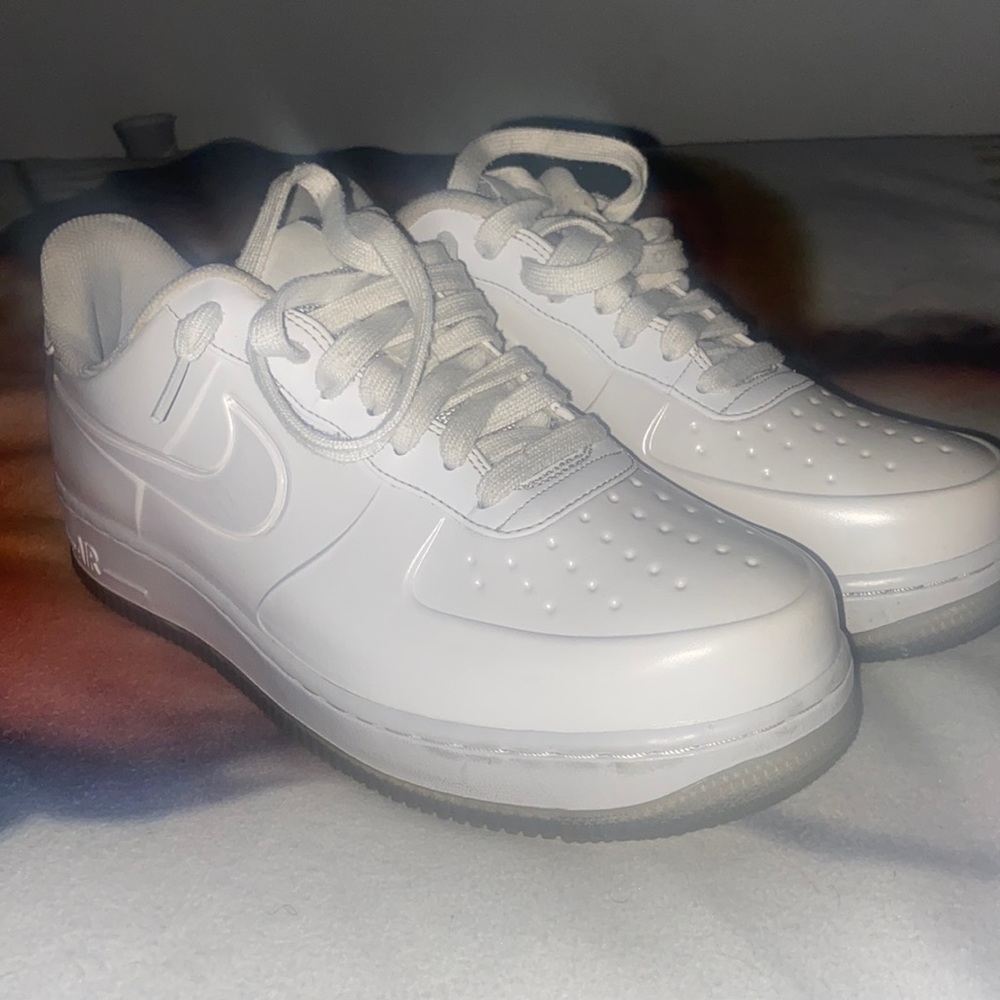 White Nike Foamposite Air Force 1 Will ship out to (Able to pick up if local)